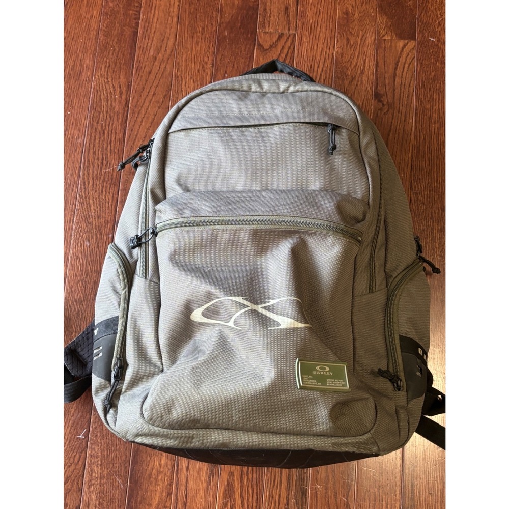 Oakley X Metal Backpack 30L Gray Tactical Laptop Travel Bag Y2K 20_S 1242